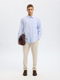 175 SLIM-FIT TROUSERS, Egret, highres