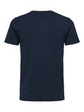 Selected SHORT-SLEEVED T-SHIRT, Navy Blazer, highres - 16073457_NavyBlazer_002.jpg
