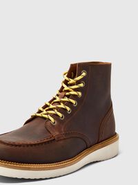 MOC-TOE LEREN LAARZEN, Cognac, highres
