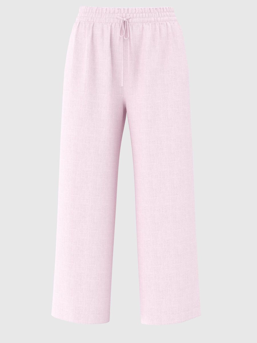 Selected VISCOSE BLEND TROUSERS, Cradle Pink, highres - 16089062_CradlePink_001.jpg