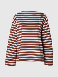 BOATNECK LONG SLEEVED TOP, Cherry Mahogany, highres
