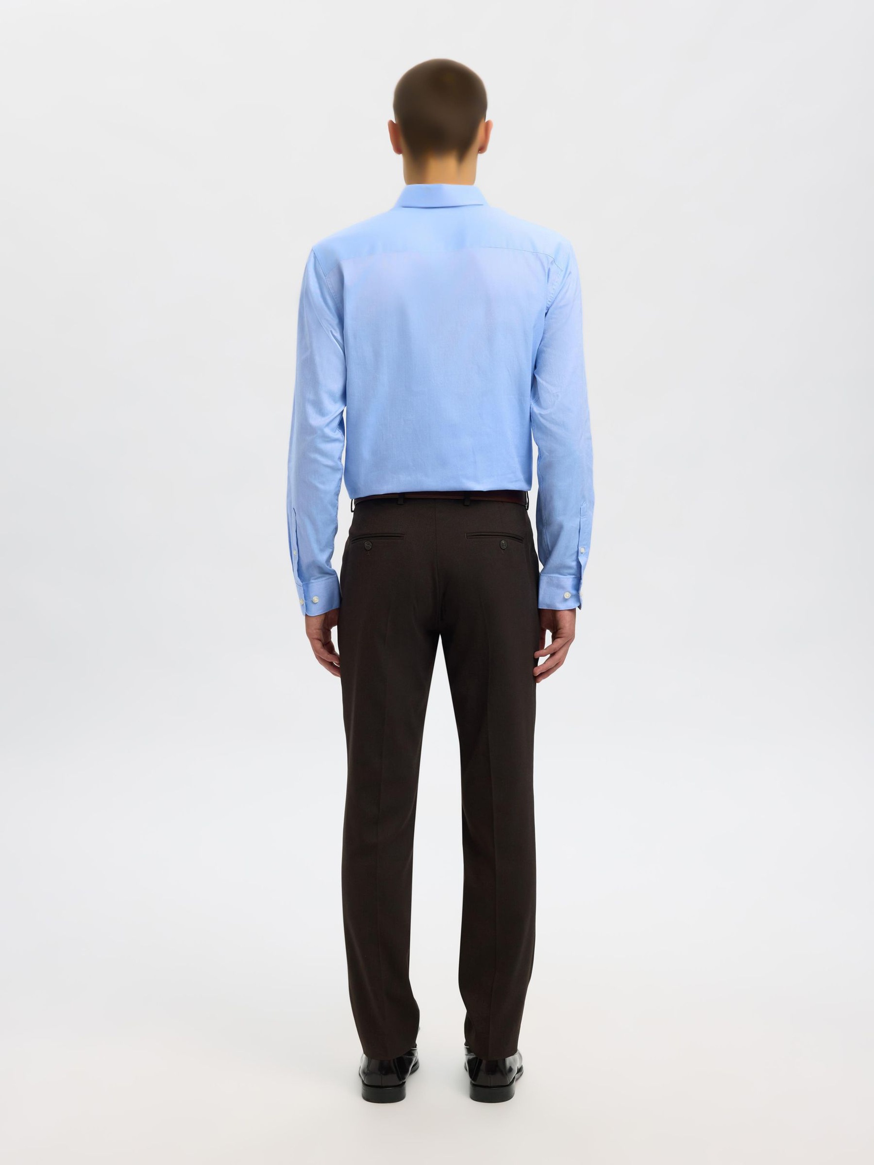 GEWEBTER WOLLGEMISCH HOSE, Demitasse, highres