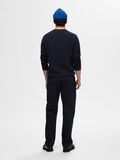 Selected 100% COTTON CREWNECK JUMPER, Dark Sapphire, highres - 16094385_DarkSapphire_004.jpg