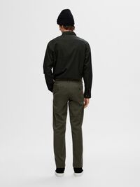 175 SLIM FIT FLEX CHINO, Forest Night, highres