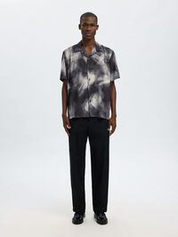 CUELLO CUBANO CAMISA, Black, highres