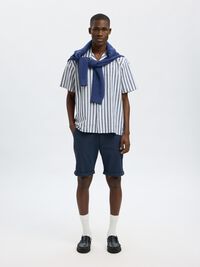 COTON FLEX SHORT, Dark Sapphire, highres