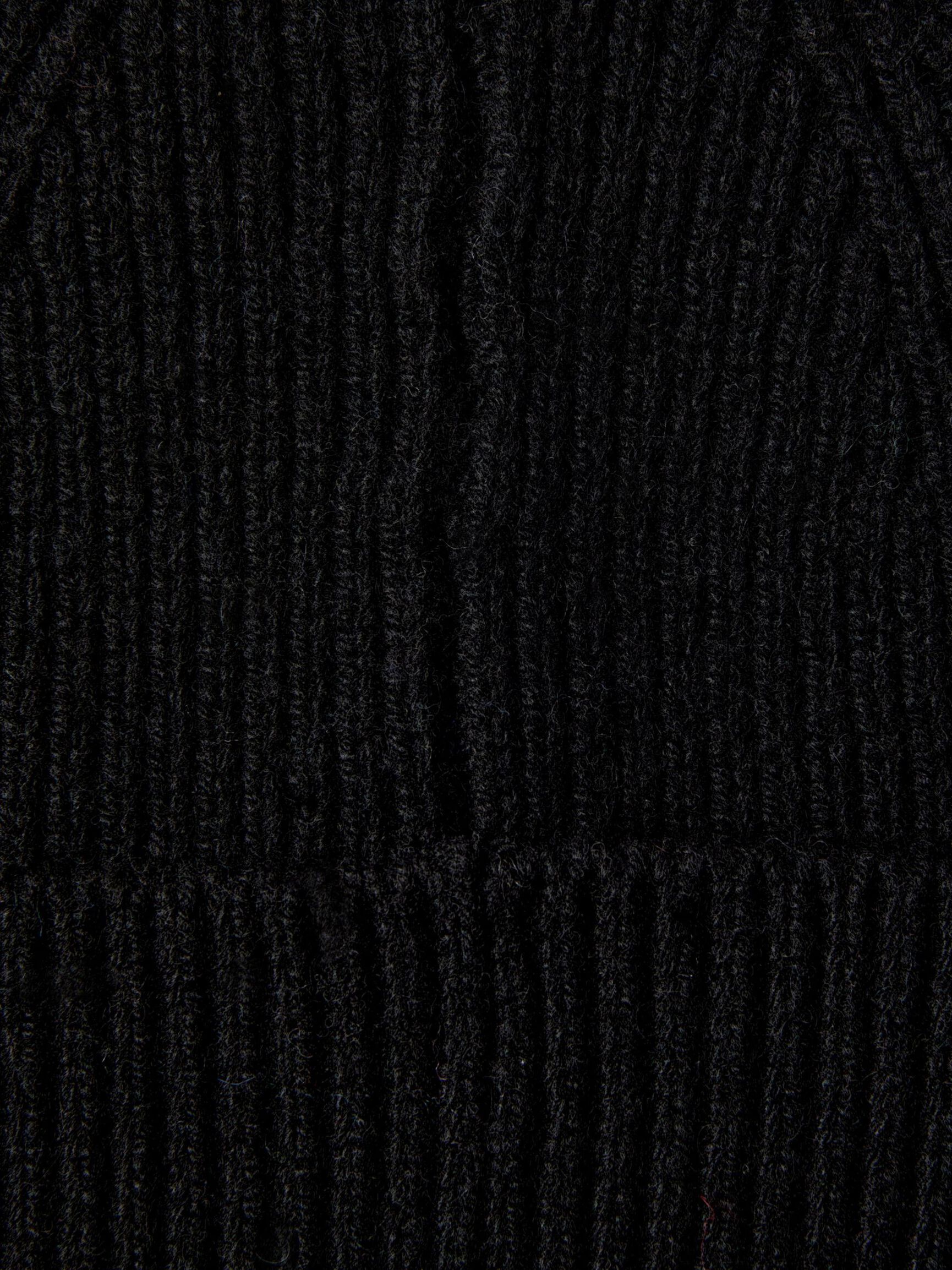 CZAPKA BEANIE, Black, highres
