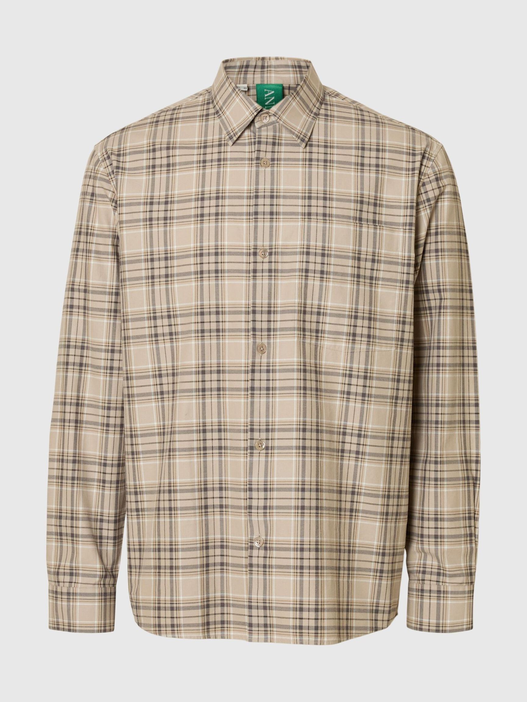 RELAXED FIT SHIRT, Pure Cashmere, highres