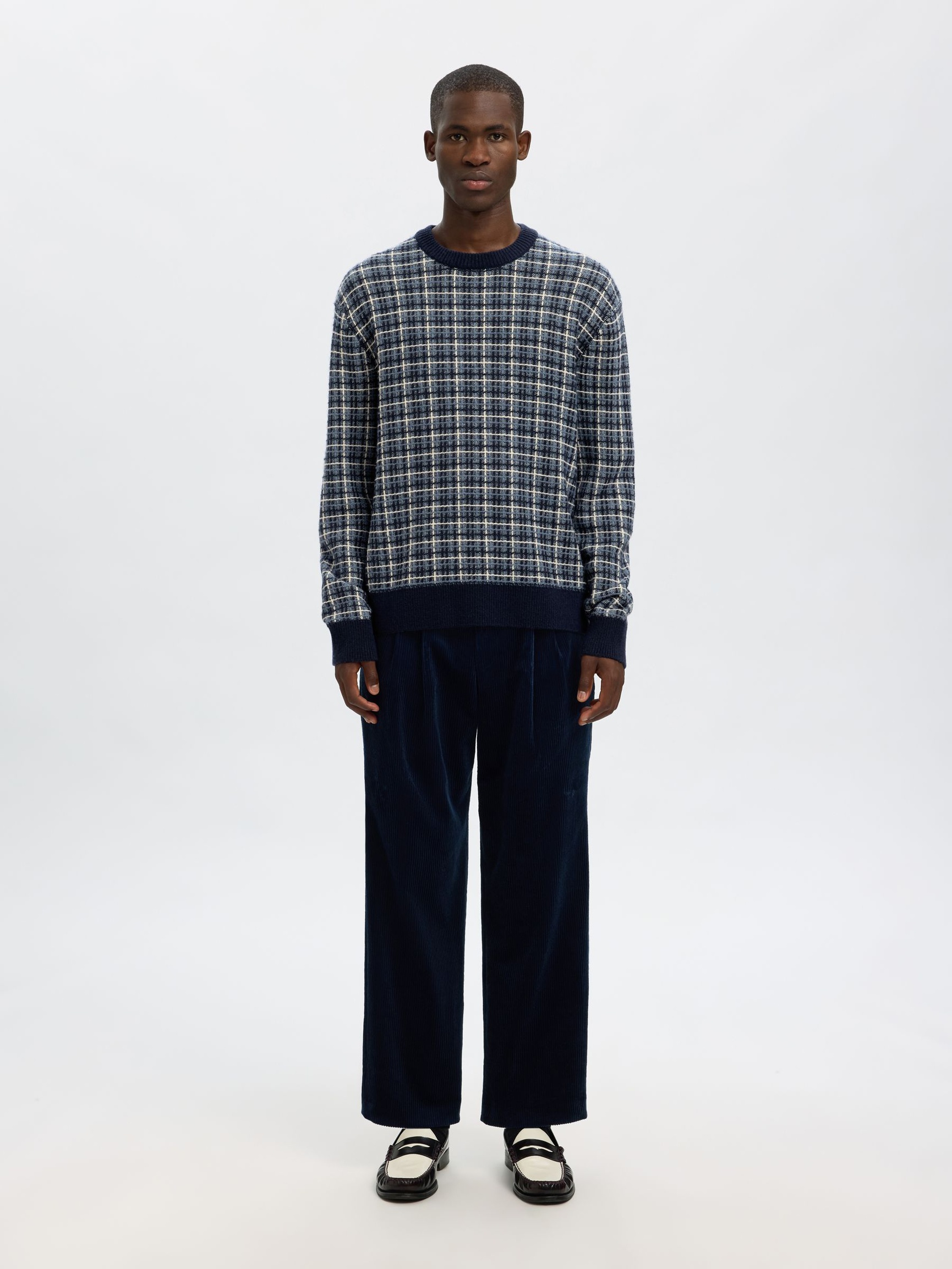 WOLMIX PULLOVER MET RONDE HALS, Sky Captain, highres