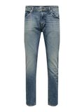 Selected FADED SLIM FIT JEANS, Light Blue Denim, highres - 16080588_LightBlueDenim_001.jpg