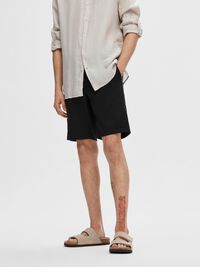 COUPE SLIM SHORT CHINO, Black, highres