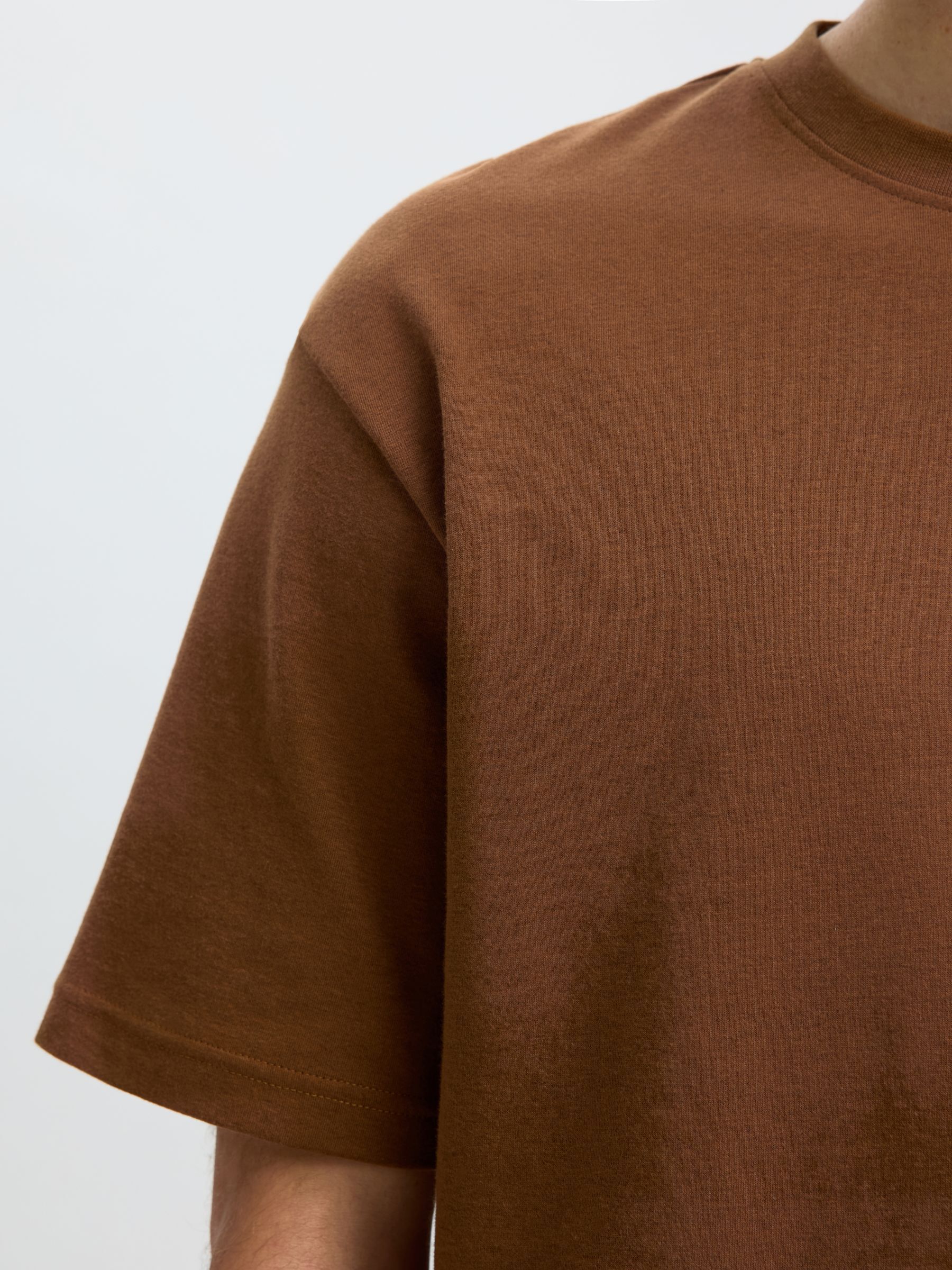 LOOSE FIT T-SHIRT, Toffee, highres