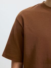 LOOSE FIT T-SHIRT, Toffee, highres