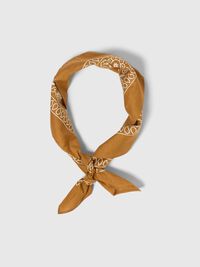 PRINTED SCARF, Cathay Spice, highres