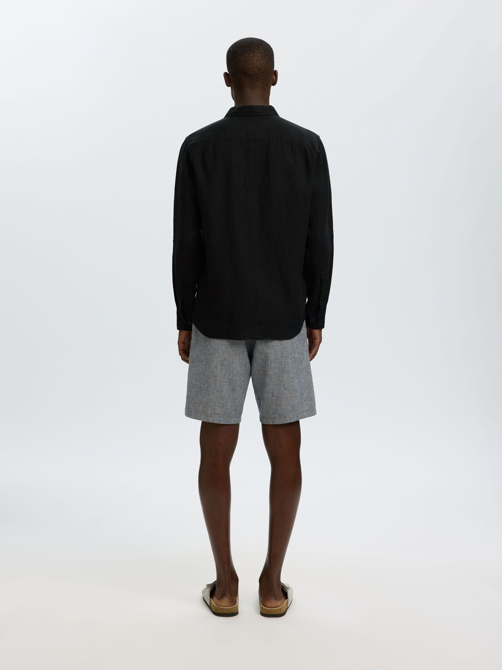 100% HØR SKJORTE, Black, highres