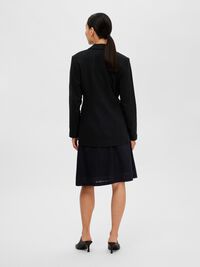 VISKOSEMIX RELAXED BLAZER, Black, highres