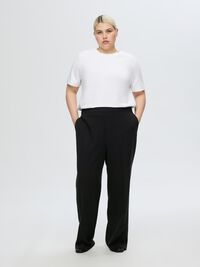 WIDE FIT HOSE, Black, highres