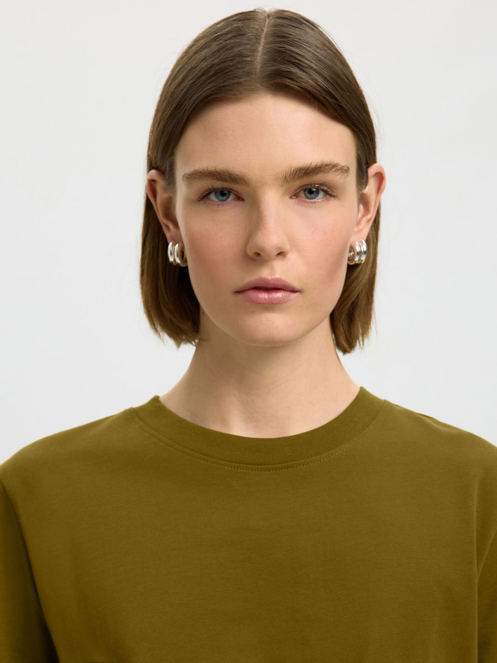BOXY T-SHIRT, Fir Green, highres