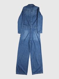 DENIM - JUMPSUIT, Dark Blue Denim, highres