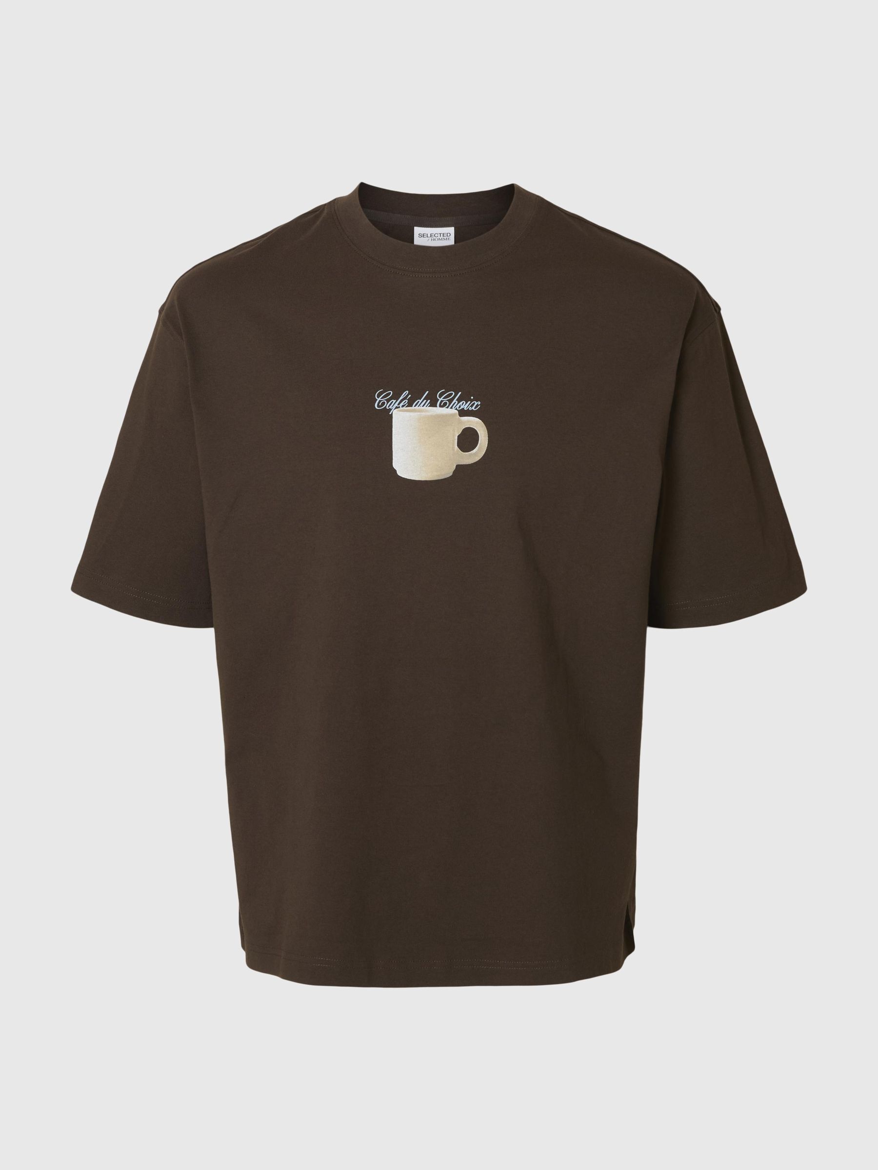 PRINTED CREWNECK T-SHIRT, Delicioso, highres