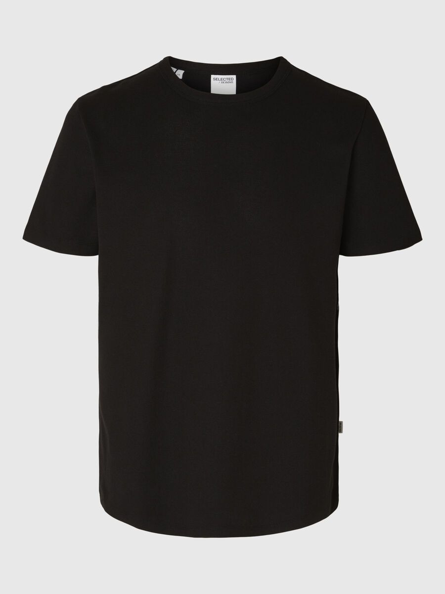 Selected CLASSIC T-SHIRT, Black, highres - 16089518_Black_001.jpg