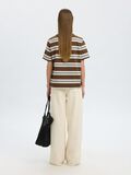 Selected BOXY FIT  SHORT-SLEEVED T-SHIRT, Chestnut, highres - 16099323_Chestnut_1247006_004.jpg