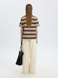 BOXY FIT T-SHIRT, Chestnut, highres
