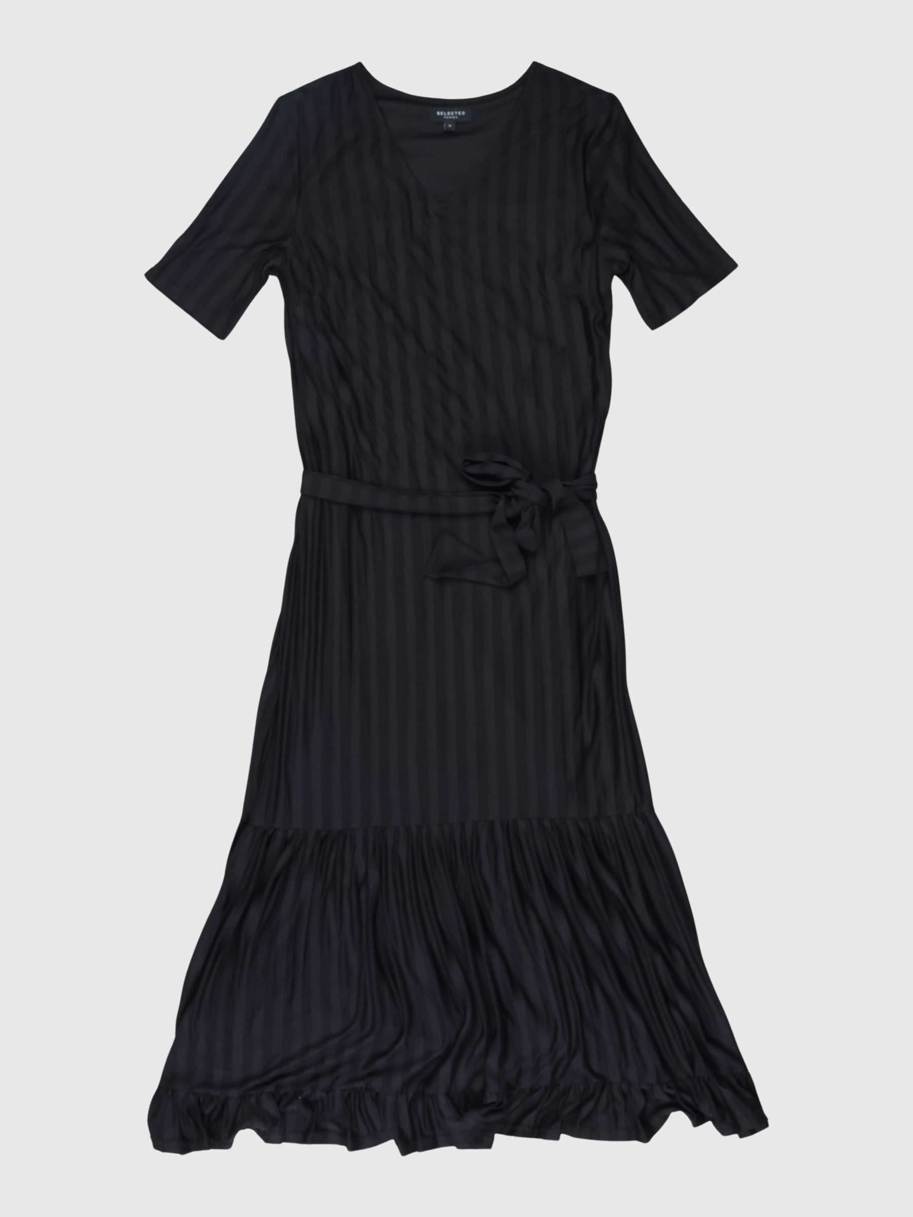 LONG DRESS, Black, highres