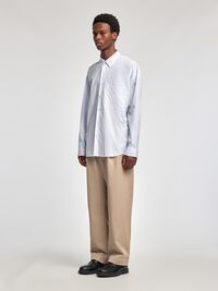 RELAXED FIT SHIRT, Cashmere Blue, highres