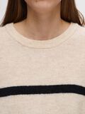 Selected SHORT-SLEEVED WOOL BLEND TOP, Birch, highres - 16093048_Birch_1113339_006.jpg