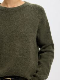 WOOL BLEND JUMPER, Kalamata, highres