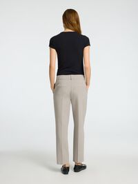 CROPPED TAPERED TROUSERS, Island Fossil, highres