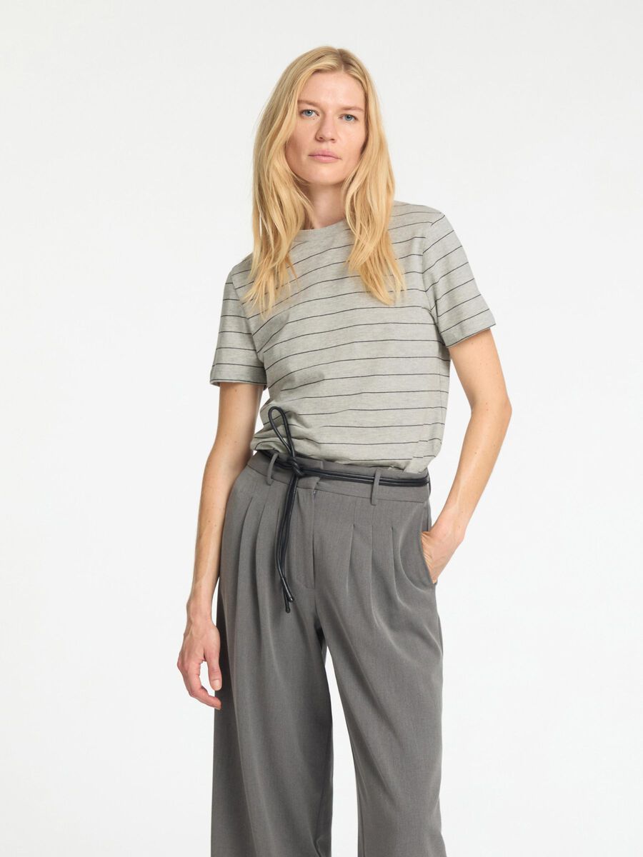 Selected GESTREEPT KATOEN T-SHIRT, Light Grey Melange, highres - 16097179_LightGreyMelange_1193963_003.jpg