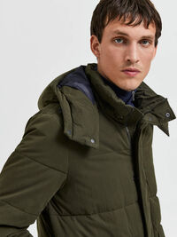 GEFÜTTERTER PARKA, Rosin, highres