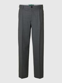 COUPE DÉCONTRACTÉE PANTALON, Grey Melange, highres