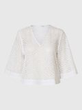 Selected BRODERIE ANGLAISE CROPPED TOP, Bright White, highres - 16097772_BrightWhite_001.jpg
