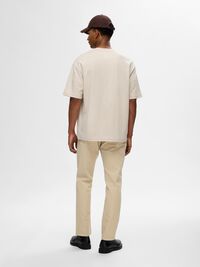 LOOSE FIT T-SHIRT, Oatmeal, highres