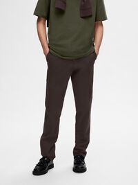175 SLIM FIT FLEX CHINO, Chocolate Torte, highres