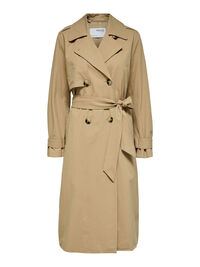 DOBBELTRADET TRENCHCOAT, Cornstalk, highres