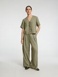 Selected TIE FRONT V-NECK TOP, Vetiver, highres - 16096917_Vetiver_008.jpg