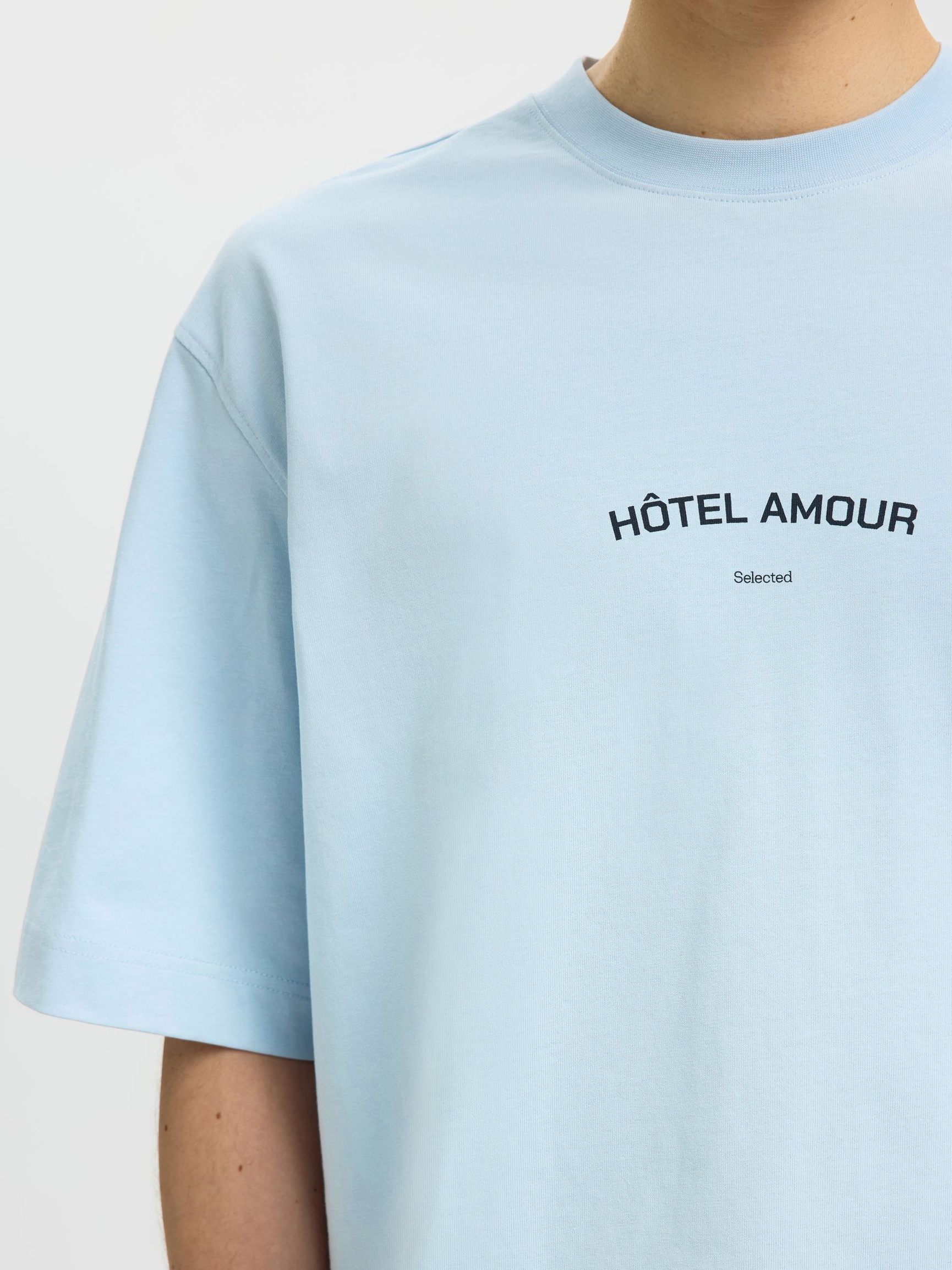 BOXY FIT T-SHIRT, Skyway, highres