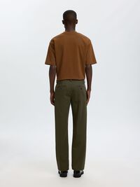 STRAIGHT FIT CHINOS, Forest Night, highres