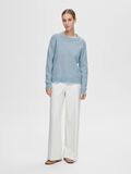 Selected LANGÄRMELIGER STRICKPULLOVER, Cashmere Blue, highres - 16074482_CashmereBlue_773866_005.jpg