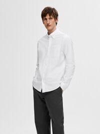 OXFORD SKJORTE, White, highres