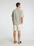 Selected 100% LEINEN KURZARMHEMD, Vetiver, highres - 16096908_Vetiver_004.jpg
