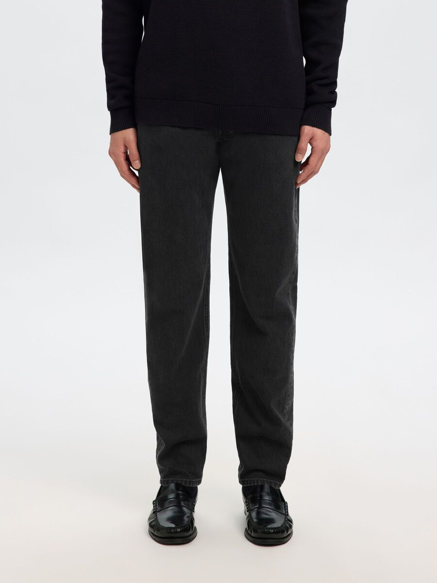 Product tile image - 175 SLIM FIT JEANS, Black Denim | 16098198_BlackDenim_1195467