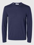 Selected 100% MERINOWOL PULLOVER MET RONDE HALS, Oceana, highres - 16094647_Oceana_001.jpg