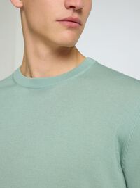 SWETER Z OKRĄGŁYM DEKOLTEM, Iceberg Green, highres
