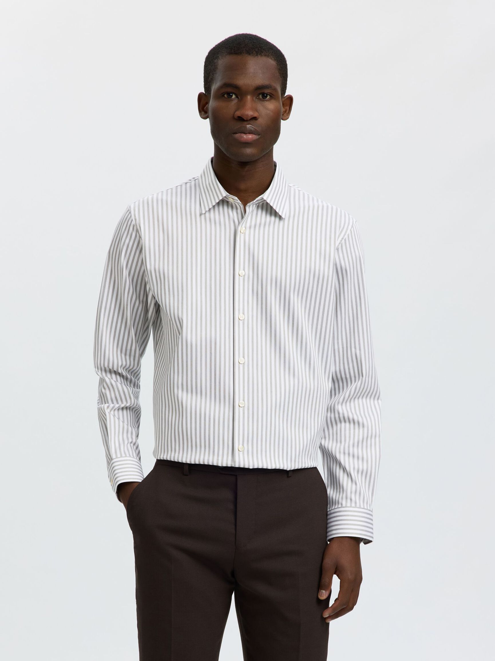 SLIM FIT SKJORTE, Kalamata, highres