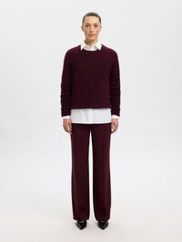 WOOL BLEND JUMPER, Fig, highres